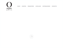 Tablet Screenshot of organicnailstore.com